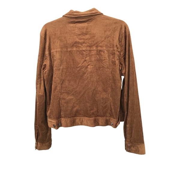 Paige Brown Corduroy Chore Jacket large coat - Picture 4 of 8